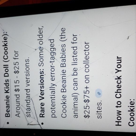 🍪 NWT !! TY Beanie Kid "Cookie" CHRISTMAS  🎄 STOCKING PERFECT - Picture 3 of 16